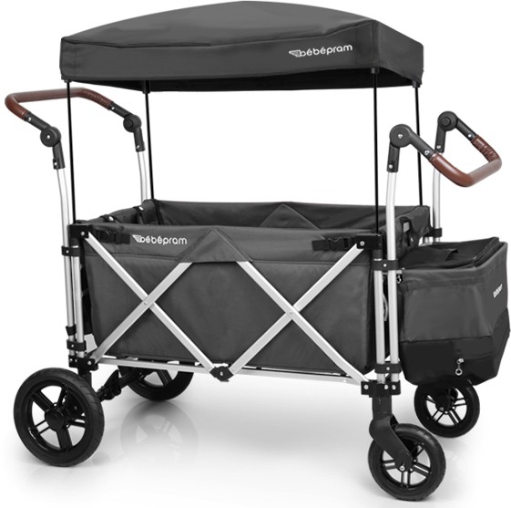 Bebepram S7 Bollerwagen - grau